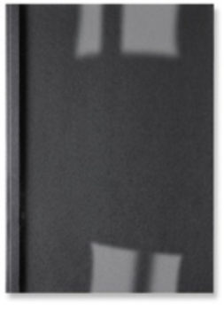 Bindemappen 3,0mm/A4 schwarz Leder Business-Line      Packung 100 Stück