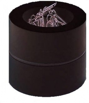 Klammerspender schwarz 3012390 aus bruchsicherem Kunststoff