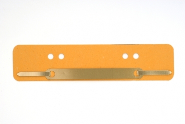 Heftstreifen, Karton (RC), 250 g/m², kurz, 34 x 150 mm, gelb