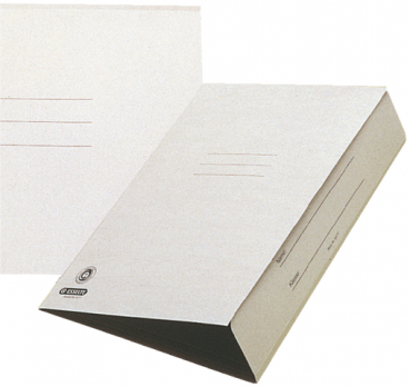 Zeichnungsmappe, Karton (RC), 3 Klappen, A2, 46,5x62,5x5cm, grau