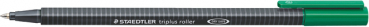 Ergonomischer triplus roller mit Tintenspeicher, 0,3mm, grün