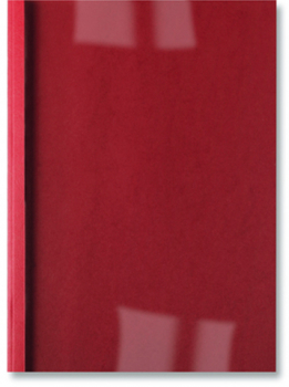 Bindemappen 1,5mm/A4 rot Leder Business-Line      Packung 100 Stück
