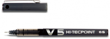 Feinschreiber schwarz Hi-Tecpoint BX-V5-B