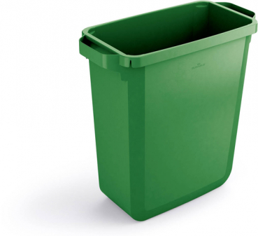 Abfalleimer DURABIN 60, Kunststoff, 60l, 555x285x615mm, grün