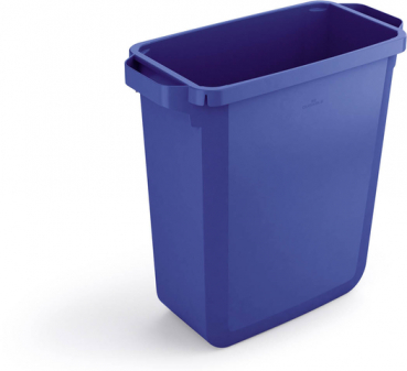 Abfalleimer DURABIN 60, Kunststoff, 60l, 555x285x615mm, blau