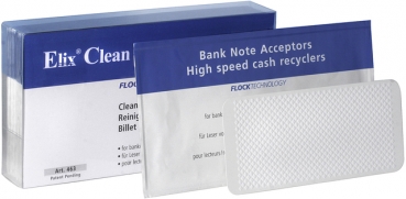 Reinigungskarte, high speed, für Banknotenprüfer