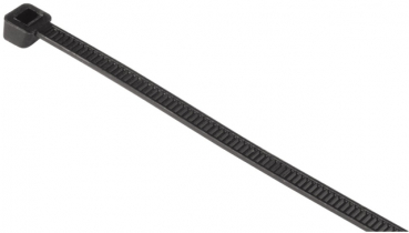 Kabelbinder, Nylon, L: 0,3 m, für Bündel: Ø 76 mm, schwarz