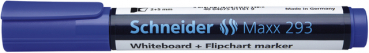 Boardmarker 293 mit Keilspitze, blau, geeignet für Whiteboard