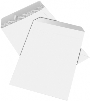 Briefumschlag, o.Fe., hk, C4, 229x324mm, 120g/m², holzfrei, weiß