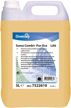 Spülmaschinengeschirrreiniger Suma® Combi+ Pur-Eco LA6, Kanister, gelb