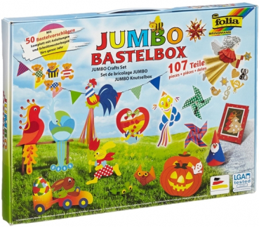 Bastelfolie Jumbo Bastelbox, 25,8 x 36 cm